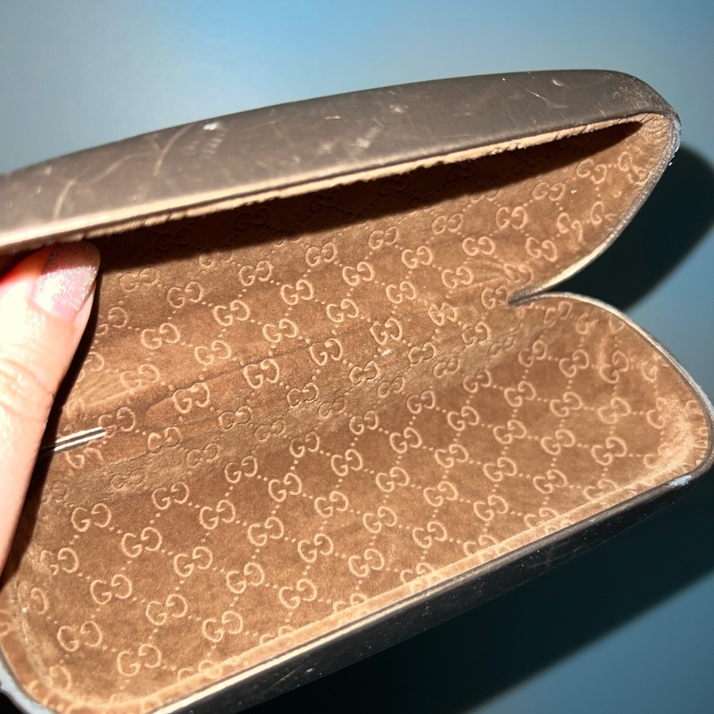 Gucci sunglasses case